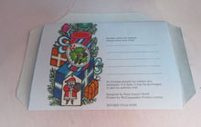 Load image into Gallery viewer, AIR MAIL LETTER QUEEN ELIZABETH II CHRISTMAS 10 1/2p UNUSED
