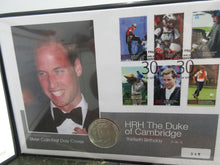 Load image into Gallery viewer, 2012 The Duke of Cambridge SILVER PROOF COMMEMORATIVE Guernsey £5 COIN, PNC COA
