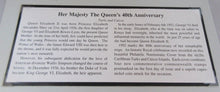 Load image into Gallery viewer, 1952-1992 40TH ANNIV OF THE ACCESSION TO THE THRONE 5 CROWNS COIN COVER PNC
