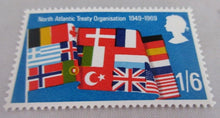 Load image into Gallery viewer, VARIOUS STAMPS MNH 10 X STAMPS - 1965 - 1970 IN CLEAR FRONTED STAMP HOLDER
