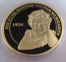 Load image into Gallery viewer, 2012 PORTRAITS OF THE QUEEN GOLD PLATED PROOF MEDAL SET WITH COA &amp; BOX 12 MEDALS
