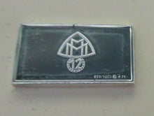 Load image into Gallery viewer, 1936 MAYBACH 15mm X 10mm 1.60gram SILVER INGOT WITH INFORMATION SLIP
