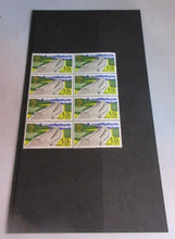 Load image into Gallery viewer, 1968 M4 VIADUCT BRIDGE 1s 9d BLOCK 8 X STAMPS MNH IN CLEAR FRONTED STAMP HOLDER
