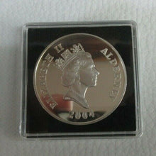 Load image into Gallery viewer, 2004 HISTORY OF THE ROYAL NAVY SAMUEL HOOD SILVER PROOF £5 COIN ROYAL MINT A1
