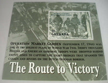 Load image into Gallery viewer, THE ROUTE TO VICTORY OPERATION MARKET GARDEN  END OF THE WAR STAMPS MNH ON SHEET
