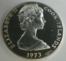 Load image into Gallery viewer, TWENTIETH ANNIVERSARY OF THE CORONATION 1973 SILVER PROOF TWO DOLLAR COIN BOXED
