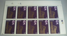 Load image into Gallery viewer, 1978 IMPERIAL STATE CROWN 25TH ANNIV OF THE CORONATION 13p BLOCK OF10 STAMPS MNH
