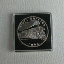 Load image into Gallery viewer, 1996 Steam Train DB CLASS 01 MARSHALL ISLANDS $50 Dollars Silver Proof Coin
