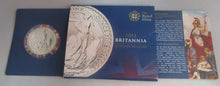 Load image into Gallery viewer, 2012 Britannia Silver BUnc 1oz £2 Two Pound Coin In Sealed Pack
