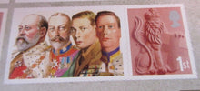 Load image into Gallery viewer, 2008 HISTORY OF THE MONARCHY THE KINGS &amp; QUEENS OF ENGLAND 10X 1ST CLASS STAMPS
