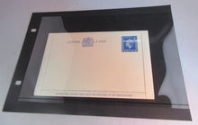 Load image into Gallery viewer, QUEEN ELIZABETH II 4d LETTER CARD UNUSED IN CLEAR FRONTED HOLDER
