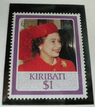 Load image into Gallery viewer, QUEEN ELIZABETH II THE 60TH BIRTHDAY OF HER MAJESTY KIRIBATI STAMPS MNH
