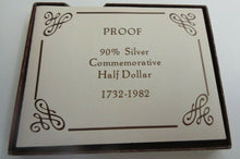 Load image into Gallery viewer, 1982 GEORGE WASHINGTON SILVER HALF DOLLAR SAN FRANCISCO MINT BOXED
