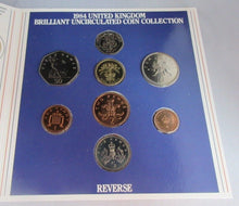 Load image into Gallery viewer, 1984 UK BRILLIANT UNCIRCULATED COIN COLLECTION ROYAL MINT PACK
