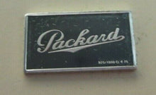 Load image into Gallery viewer, 1916 PACKARD 15mm X 10mm 1.60gram SILVER INGOT WITH INFORMATION SLIP
