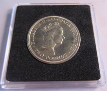 Load image into Gallery viewer, 1995 £2 PEACE DOVE AFTER WWII BUNC TWO POUND COIN CAPSULE &amp; COA
