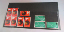 Load image into Gallery viewer, QEII RADAR 4d &amp; 1- TELECOMMUNICATIONS PRE DECIMAL STAMPS MNH IN STAMP HOLDER
