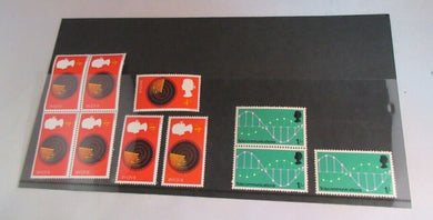 QEII RADAR 4d & 1- TELECOMMUNICATIONS PRE DECIMAL STAMPS MNH IN STAMP HOLDER