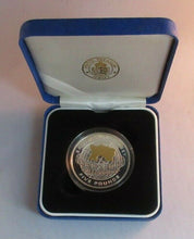 Load image into Gallery viewer, 1999-2000 JERSEY MILLENNIUM GOLD SILVER PROOF £5 FIVE POUND COIN BOX/COA Cc1
