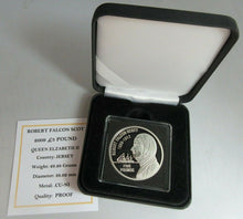 Load image into Gallery viewer, 2009 ROBERT FALCON SCOTT BAILIWICK OF JERSEY PROOF £5 CROWN COIN BOX &amp; COA
