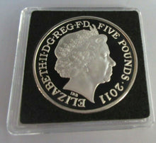 Load image into Gallery viewer, 2011 WILLIAM &amp; KATE ENGAGEMENT SILVER PROOF £5 FIVE POUND COIN BOX &amp; COA
