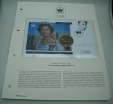 Load image into Gallery viewer, 2002 HM QUEEN ELIZABETH II THE QUEEN&#39;S GOLDEN JUBILEE £5 CROWN COIN COVER PNC
