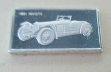 Load image into Gallery viewer, 1931 INVICTA 15mm X 10mm 1.60gram SILVER INGOT WITH INFORMATION SLIP
