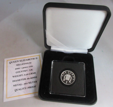 Load image into Gallery viewer, 2000 QEII MILLENNIUM SILVER PROOF 1P ONE PENNY COIN IN BOX WITH COA
