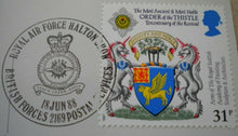 Load image into Gallery viewer, 1988 ROYAL AIR FORCE SHOW W/C R.C.WILKINSON O.B.E. SIGNED FLOWN STAMP COVER
