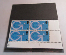 Load image into Gallery viewer, 1969 NATIONAL GIRO 5d 4 CORNER STAMPS MNH
