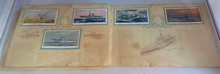 Load image into Gallery viewer, AN ALBUM OF MODERN NAVAL CRAFT CONTAINS A COMPLETE SET OF 50 CIGARETTE CARDS JPS

