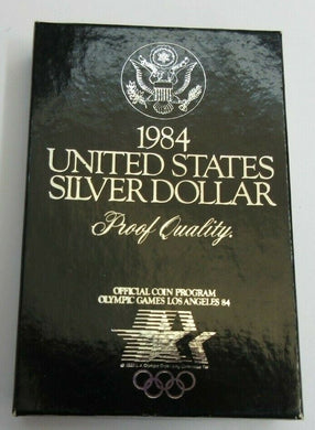 1984 UNITED STATES SILVER OLYMPIC DOLLAR PROOF .900 SILVER SAN FRANCISCO MINT