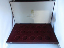 Load image into Gallery viewer, 1981 Royal Marriage Commemorative Coin Collection Box to Hold 16 £5 Sized Coins
