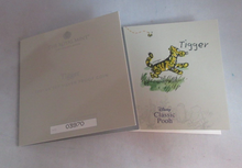 Load image into Gallery viewer, Tigger 2022 Disney Classic Pooh Royal Mint Silver Proof UK Coloured 50p Coin
