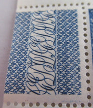 Load image into Gallery viewer, 1947 AFRIQUE EQUITORIALE FRANCAISE CORNER BLOCK OF 6 STAMPS IN STAMP HOLDER
