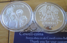 Load image into Gallery viewer, 2010 - 2016 CROWNS &amp; CROWN SIZED MEDALlIONS GOLD &amp; SILVER PLATED &amp; OR COLOURIZED
