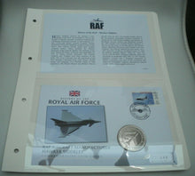 Load image into Gallery viewer, 2008 RAF AIRCRAFT MANUFACTURE HAWKER SIDDELEY -  PROOF 1 CROWN  COIN COVER PNC
