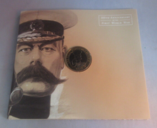 Load image into Gallery viewer, Outbreak WW1 Lord Kitchener 100th Anniversary 2014 BUnc Royal Mint £2 Coin Pack
