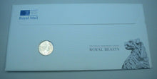 Load image into Gallery viewer, 1998 ROYAL BEASTS £1 ONE POUND COIN COVER WITH ROYAL MAIL STAMPS, POSTMARKS PNC
