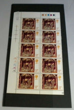 Load image into Gallery viewer, 1976 ENGLISH EMBROIDERY 11P BLOCK OF TEN STAMPS MNH WITH TRAFFIC LIGHTS
