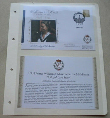 2011 WILLIAM & KATE-  A ROYAL LOVE STORY - GRADUATION DAY FOR CATHERINE COVER