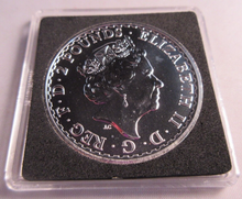 Load image into Gallery viewer, 2020 QEII STANDING BRITANNIA  1oz SILVER BU £2 TWO POUNDS COIN BOX &amp; COA
