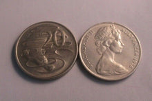 Load image into Gallery viewer, Platypus - Australian 20c AUnc Coins In Flips 1966-1980
