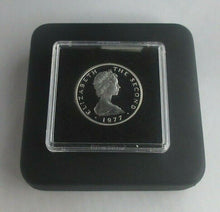 Load image into Gallery viewer, Isle of Man 1977 925 Sterling Silver Proof 10p Ten Pence In Quad Box
