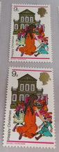 Load image into Gallery viewer, VARIOUS CHRISTMAS STAMPS X 11 MNH 1966-1969 IN CLEAR FRONTED STAMP HOLDER
