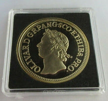 Load image into Gallery viewer, THE MILLIONAIRES COLLECTION OLIVER CROMWELL SIXPENCE H-MARKED S/PROOF BOX &amp; COA
