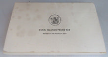 Load image into Gallery viewer, 1977 QUEEN ELIZABETH II COOK ISLANDS PROOF SET 8 COIN SET SILVER $5 SEALED/BOXED
