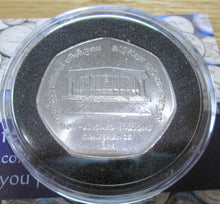 Load image into Gallery viewer, 1976 ROYAL MINT 50p shaped Sri Lanka Non Aligned nations Conference 2 Rupee coin
