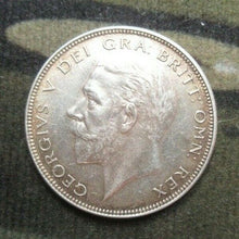 Load image into Gallery viewer, 1936 GEORGE V BARE HEAD COINAGE HALF 1/2 CROWN SPINK 4037 CROWNED SHIELD A1
