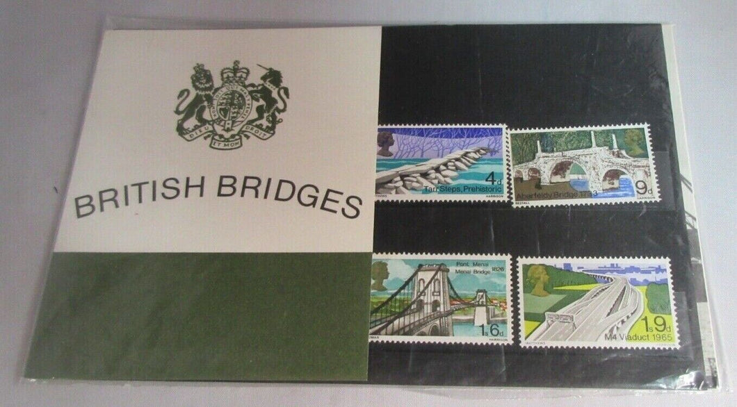 BRITISH BRIDGES BRITISH MINT STAMPS PRESENTATION PACK